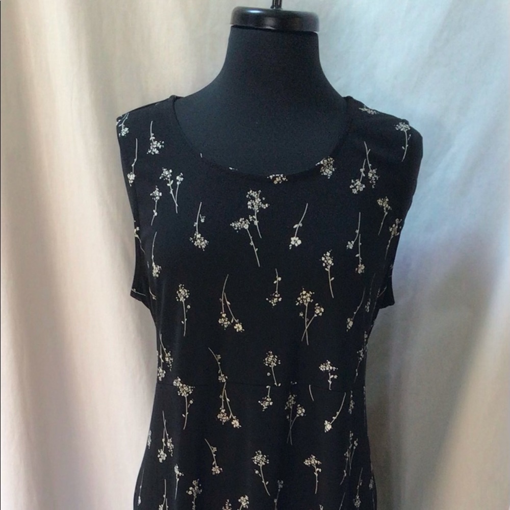 Stephanie Parks Black maxi dress size Large